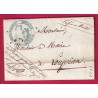 FRANCHISE ILLUSTREE GENDARMERIE ROYALE DE MONTPELLIER HERAULT 1822 POUR LOUPIAN LETTRE