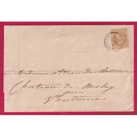 N°58 CAD TYPE 16 MONTAGNAC HERAULT POUR VENDOME LOIR ET CHER