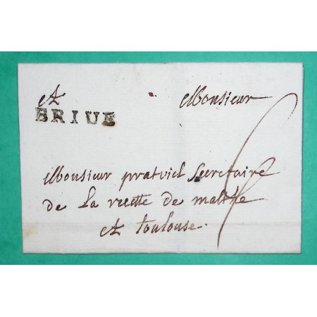 MARQUE BRIVE CORREZE POUR TOULOUSE HAUTE GARONNE LN N°3 1767