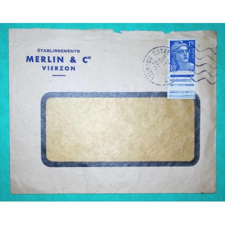 N°886 BDF MARIANNE DE GANDON DAGUIN MUET VIERZON ENTREPOT CHER