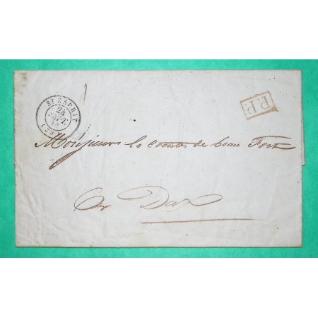 CAD TYPE 15 ST ESPRIT LANDES PP PORT PAYE POUR DAX 1844