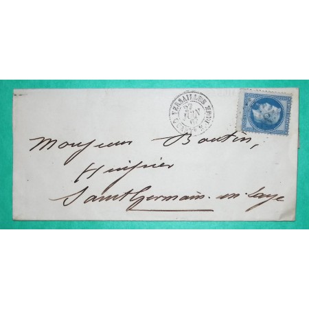 N°29 BELLE VARIETE PIQUAGE DECALE GC 4158A VERSAILLES QUARTIER NOTRE DAME POUR ST GERMAIN EN LAYE 1867