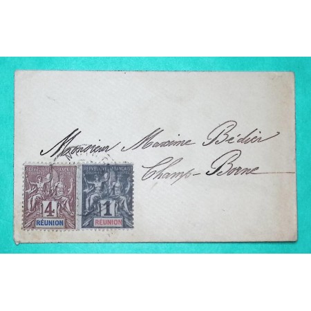 1C + 4C TYPE GROUPE LA REUNION MIGNONETTE TARIF 5C POUR CHAMP BORNE