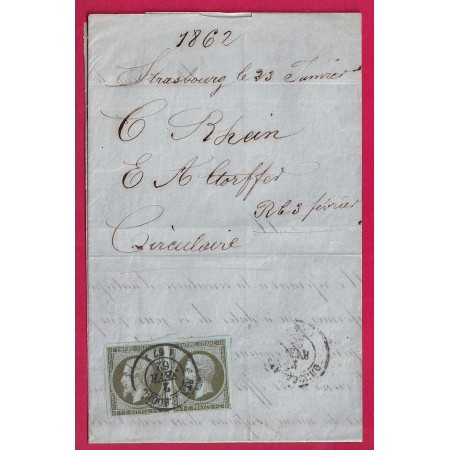 N°11 PAIRE CAD TYPE 15 BORDEAUX SUR CIRCULAIRE SANS BANDE