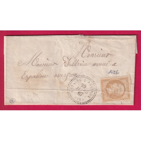 N°21 GC 1426 ESTAING AVEYRON POUR ESPALION CAD TYPE 22
