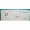 CAD TYPE 15 COLOGNE DU GERS PP PORT PAYE POUR PERIGUEUX DORDOGNE LETTRE COVER FRANCE