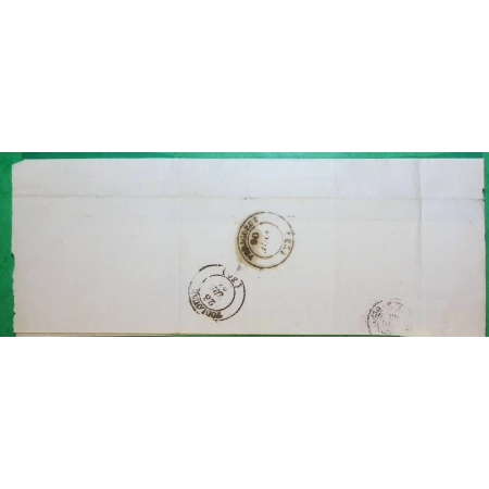 CAD TYPE 15 COLOGNE DU GERS PP PORT PAYE POUR PERIGUEUX DORDOGNE LETTRE COVER FRANCE