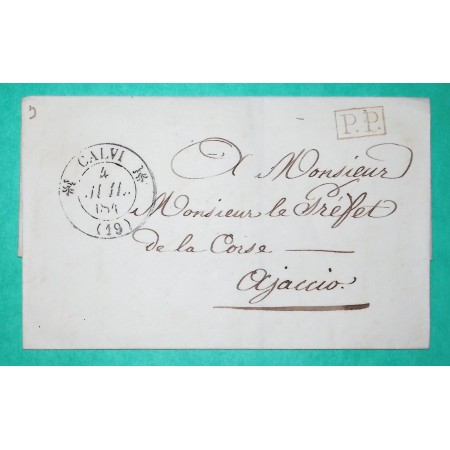 CAD TYPE 12 CALVI CORSE PP PORT PAYE POUR AJACCIO