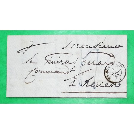 CAD TYPE 15 MAISON DU ROI PARIS POUR ROUEN SEINE INFERIEURE 1844