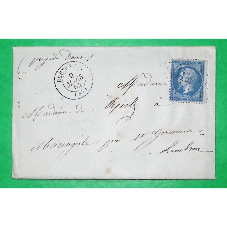 N°22 GC 612 BRETENOUX LOT POUR ST GERMAIN LEMBRON PUY DE DOME 1864