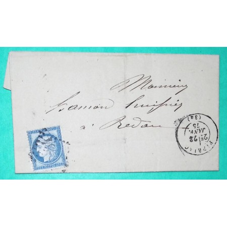 N°60C GC 2864 PIPRIAC ILLE ET VILAINE POUR REDON 1875