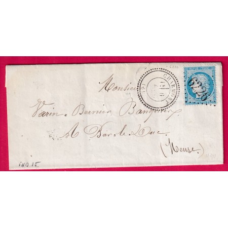 N°60 GC 6226 CHARMONT MARNE CAD TYPE 24 INDICE 15 POUR BAR LE DUC