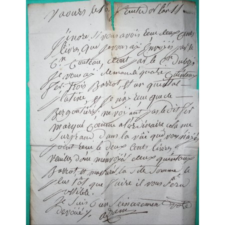 MARQUE 11 ST ANTONIN AVEYRON DEPART VAOUR TARN POUR TOULOUSE HAUTE GARONNE 34x9 1803