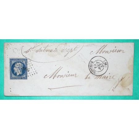N°14 PC 2086 MONTEUX VAUCLUSE POUR ST SATURNIN LES APT 1857
