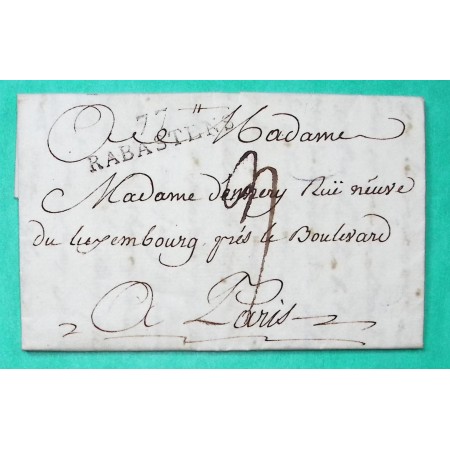 MARQUE 77 RABASTENS TARN POUR PARIS 36x9 1806
