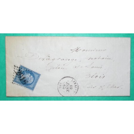 N°22 GC 2016 LEVALLOIS SEINE POUR BLOIS LOIR ET CHER 1865