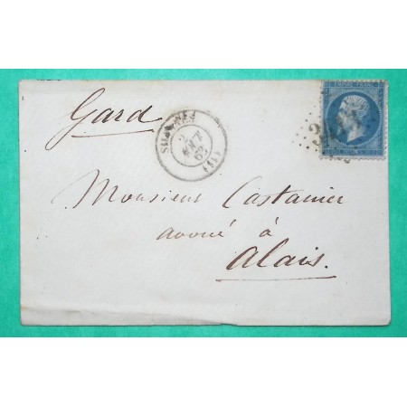 N°22 GC 3413 SILVANES SYLVANES AVEYRON POUR ALES GARD 1863