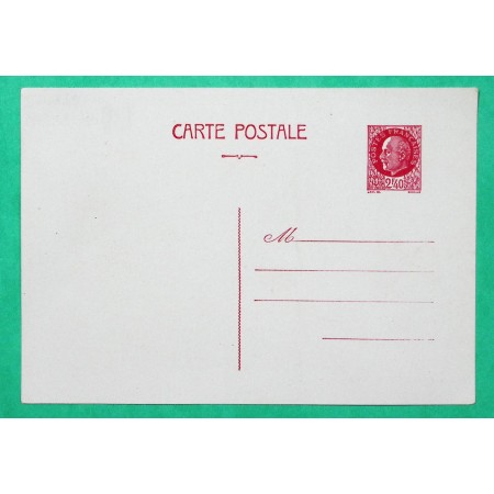 ENTIER 2F40 ROSE PETAIN BERSIER CARTE POSTALE NEUF
