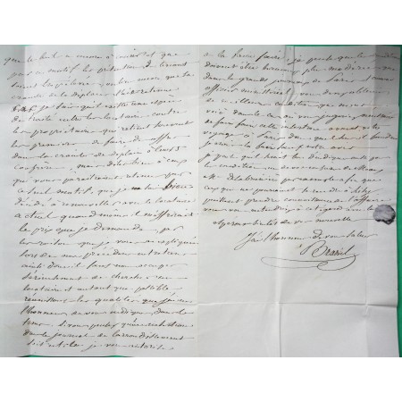 N°14 PC 2955 SURESNES SEINE POUR LIZY SUR OURCQ SEINE ET MARNE 1858