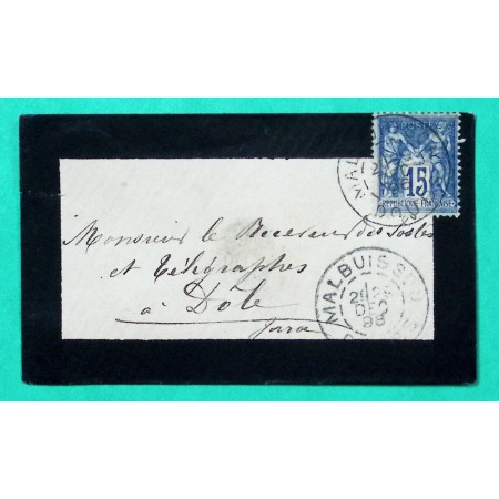 N°90 SAGE CAD TYPE A MALBUISSON DOUBS POUR DOLE JURA 1896