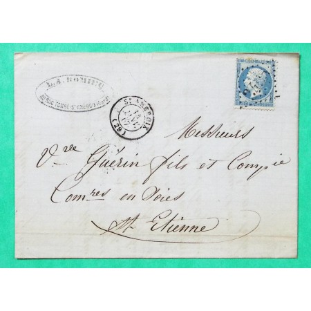 N°22 VARIETE ANNEAU DE LUNE GC 3495 ST AMBROIX GARD POUR ST ETIENNE LOIRE 1867