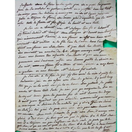 MARQUE 62 MARINGUES PUY DE DOME DEPART PONTLIERE POUR BILLOM 40x10 1819