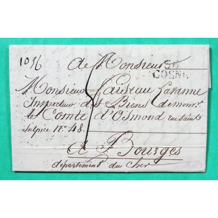 MARQUE 56 COSNE NIEVRE POUR BOURGES CHER 22x12