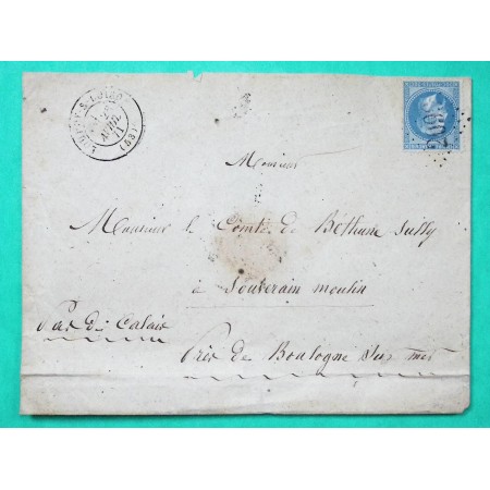 N°29 GC 2099 LOUPPY SUR LOISON MEUSE POUR SOUVERAIN MOULIN PAS DE CALAIS 1871