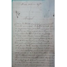 CAD TYPE 15 LAVAL MAYENNE BOITE RURALE E NUILLE SUR VICOIN POUR LE MANS SARTHE REEXP LOCHES INDRE ET LOIRE 1849 FRANCE
