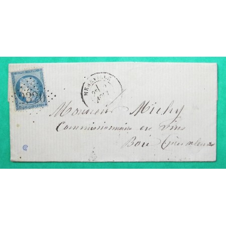 N°37 GC 2320 MEREVILLE SEINE ET OISE POUR BOU LOIRET 1871
