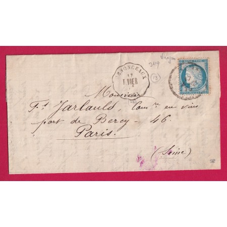 N°60 CONVOYEUR STATION CHENONCEAUX INDRE ET LOIRE INDICE 13 BUREAU PASSE VIERZON MAL FRAPPE