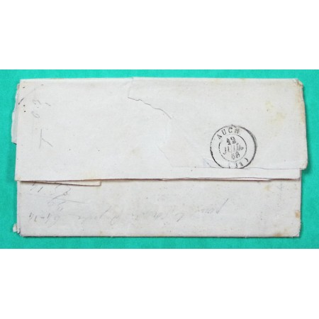 CAD TYPE 15 SARAMON GERS DECIME RURAL BAILLASBATS POUR MONTAUT 1846