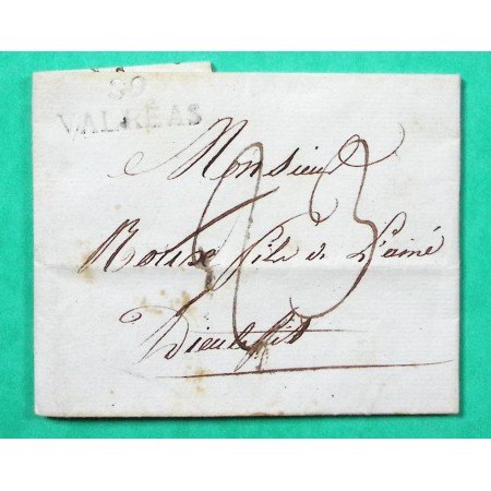 MARQUE 89 VALREAS VAUCLUSE POUR DIEULEFIT DROME 33x12 1820