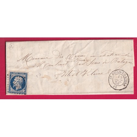 N°14 PC 3130 ST JUAN DE L'ISLE COTES DU NORD INDICE 12 POUR SENS DE BRETAGNE