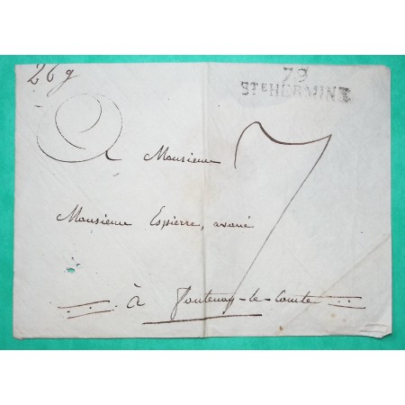 MARQUE 79 SAINTE HERMINE VENDEE POUR FONTENAY LE COMTE 44x11
