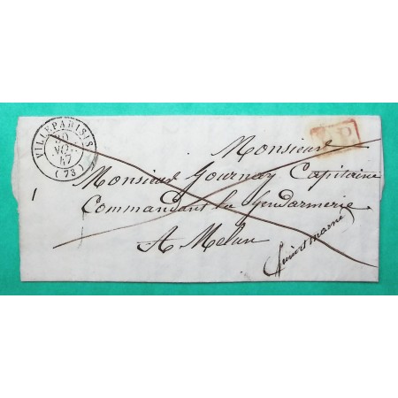 CAD TYPE 15 VILLEPARISIS SEINE ET MARNE PP PORT PAYE POUR MELUN