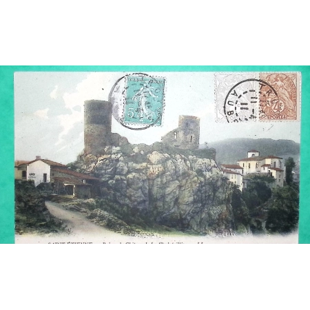 N°107 + 110 + 137 MIXTE BLANC SEMEUSE CARTE POSTALE TROYES POUR BUCAREST ROUMANIE ROMANIA 1911 LETTRE COVER FRANCE