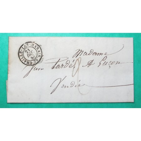 CAD TYPE 15A CHAILLE LES MARAIS VENDEE POUR LUCON 1847