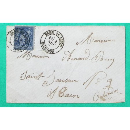 N°90 SAGE CAD TYPE 18 GARE DE LISON CALVADOS