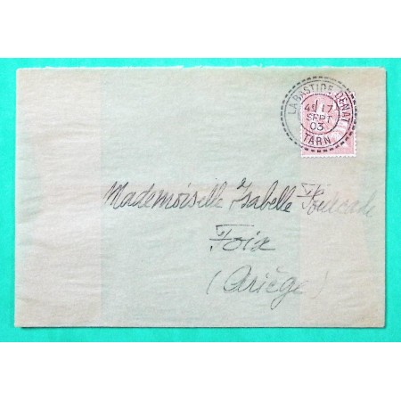 N°125 MOUCHON CAD FB84 LA BASTIDE DENAT TARN POUR FOIX ARIEGE 1903