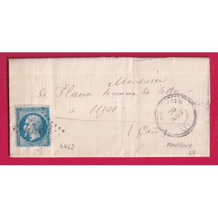 N°22 GC 4463 MONTFRIN GARD CAD TYPE 22 POUR UZES