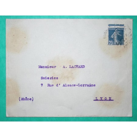 N°140 SEMEUSE BELLE VARIETE PIQUAGE A CHEVAL LETTRE BORDEAUX GIRONDE