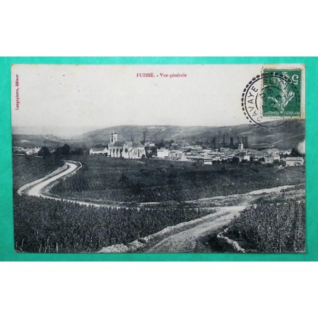 N°137 SEMEUSE CAD FB84 DAVAYE SAONE ET LOIRE CARTE POSTALE BOITE RUALE B FUISSE 1909