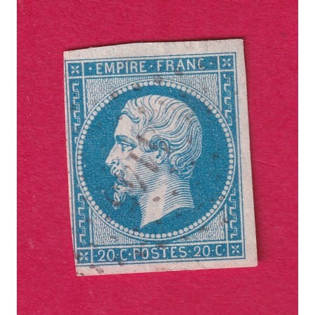 N°14 PC 4145 MONTCHAMP CANTAL COTE 280€ SUR BLEU