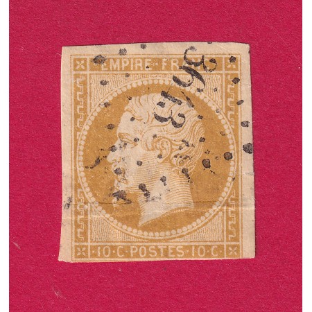 N°13 PC 3643 VILLIERS ST GEORGES SEINE ET MARQUE COTE 70€ SUR BLEU