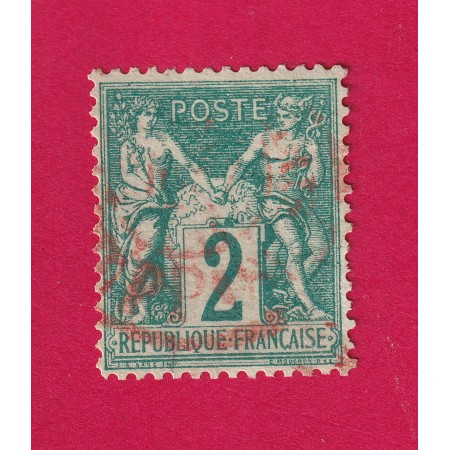 N°62 CAD ROUGE DES IMPRIMES COTE 340€