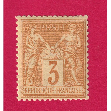 N°86 NEUF AVEC TRACE DE CHARNIERE COTE 330€