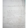 N°22 GC 3394 SERVERETTE LOZERE POUR ST GENIES AVEYRON 1863